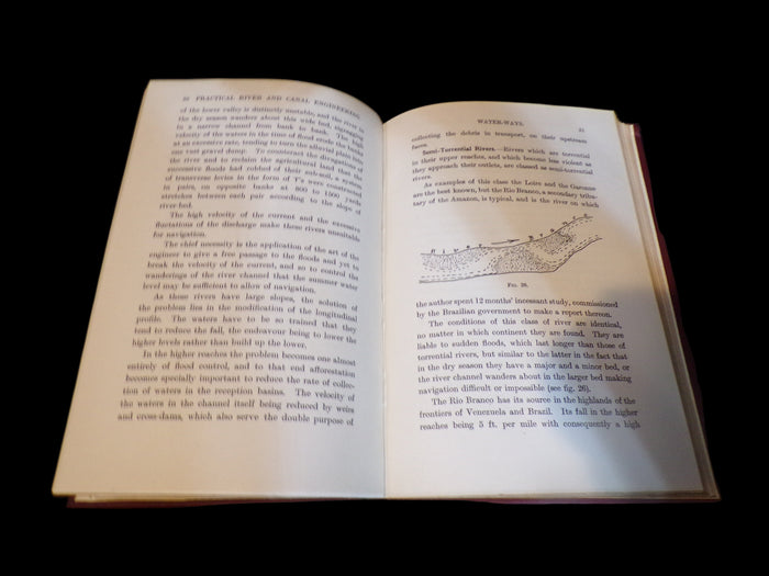"Practical River and Canal Engineering" by R.C.R. Minikin First Edition