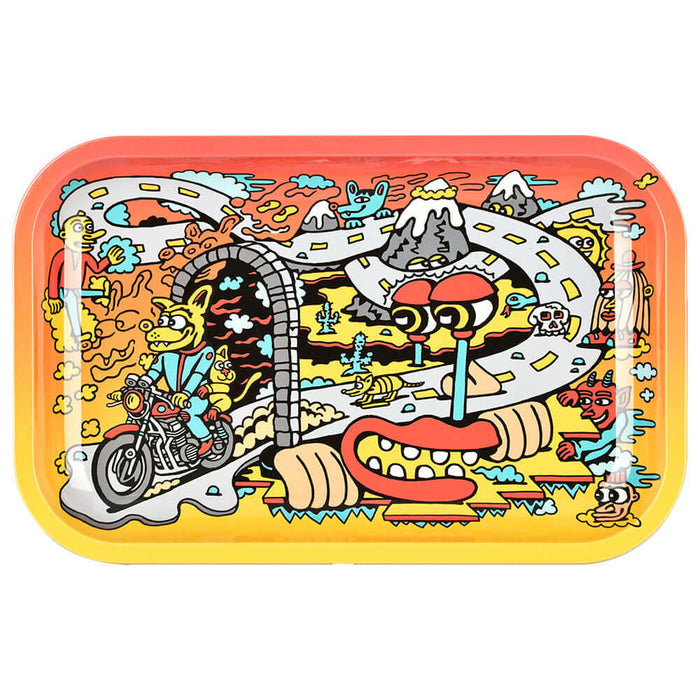 Pulsar Road Trip Rolling Tray - INHALCO