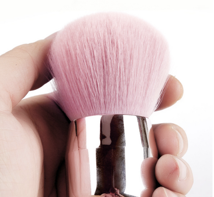 Rose gold dusting brush