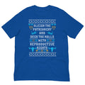 Sleigh the Patriarchy Blue Tee