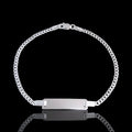 925 Sterling Silver Cuban Chain 5.5mm ID Bracelet - Kuania 925 Sterling Silver