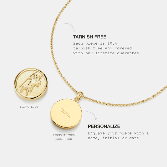 St Christopher Talisman Necklace