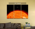 Sun | Sol - 3 Canvas Split (.75" Depth)