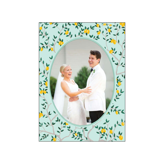 the lemon garden | holiday card | flat print