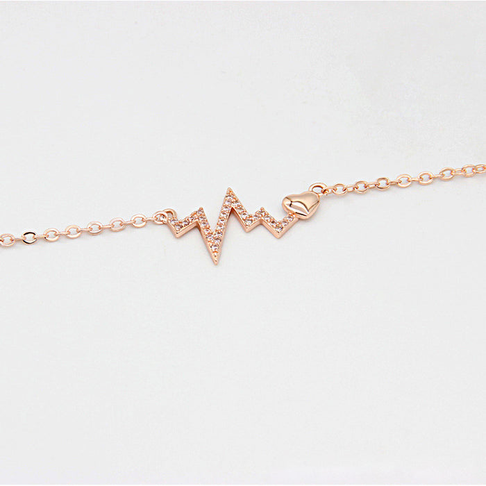 [TN099] Presentski ECG Electrocardiogram Necklace