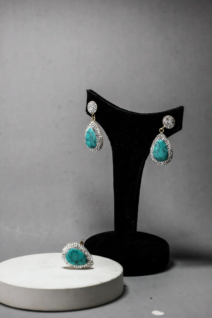 Turkish Jewellery Set Turkuaz Set Pakistan | BlingnFair