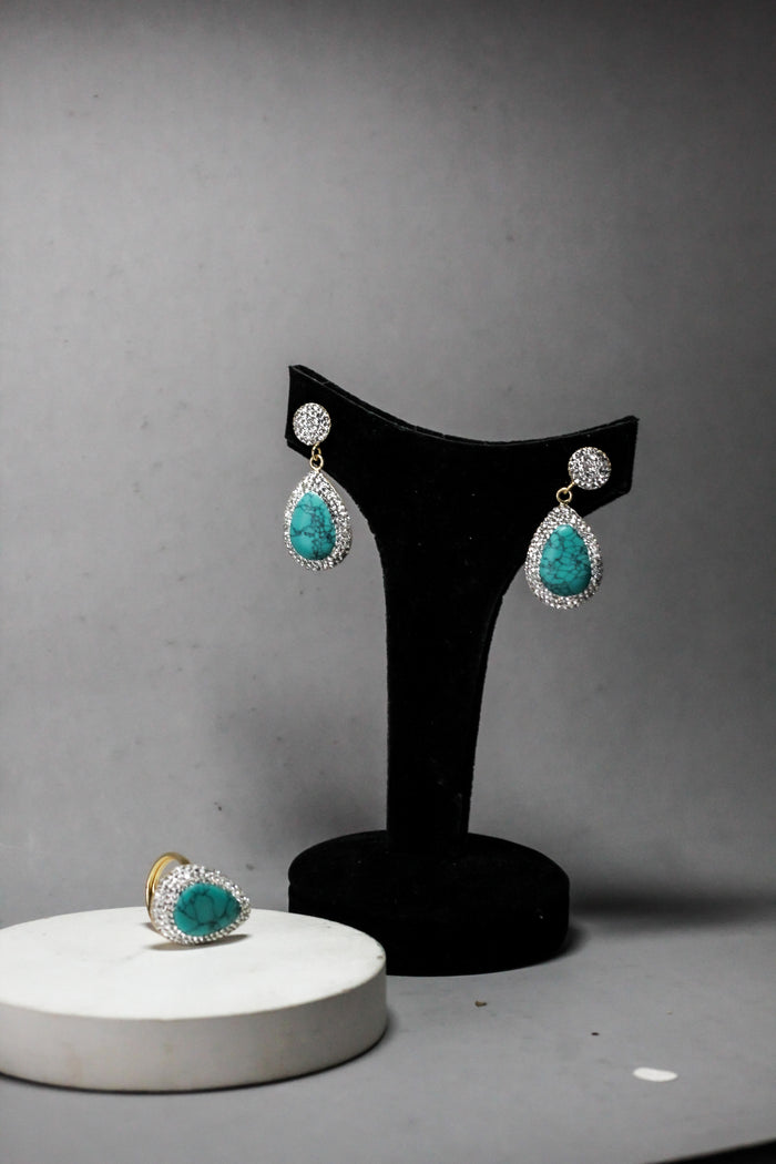 Turkish Jewellery Set Turkuaz Set Pakistan | BlingnFair