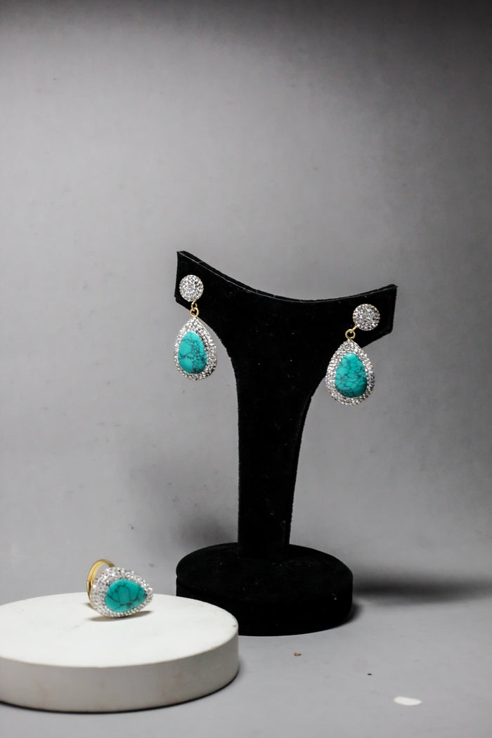 Turkish Jewellery Set Turkuaz Set Pakistan | BlingnFair