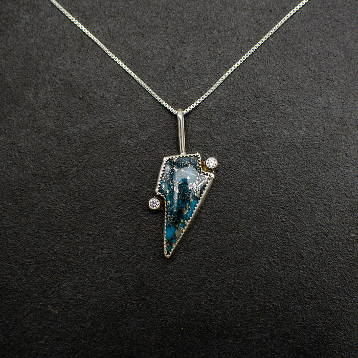 Turquoise Bolt Pendant