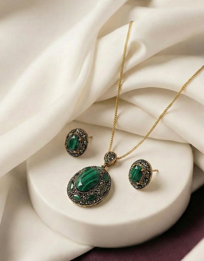 Turkish Jewellery Set Vadi Set Pakistan | BlingnFair